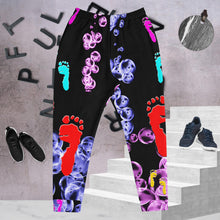 Load image into Gallery viewer, Feet &amp; Bubbles Black - Men&#39;s Joggers
