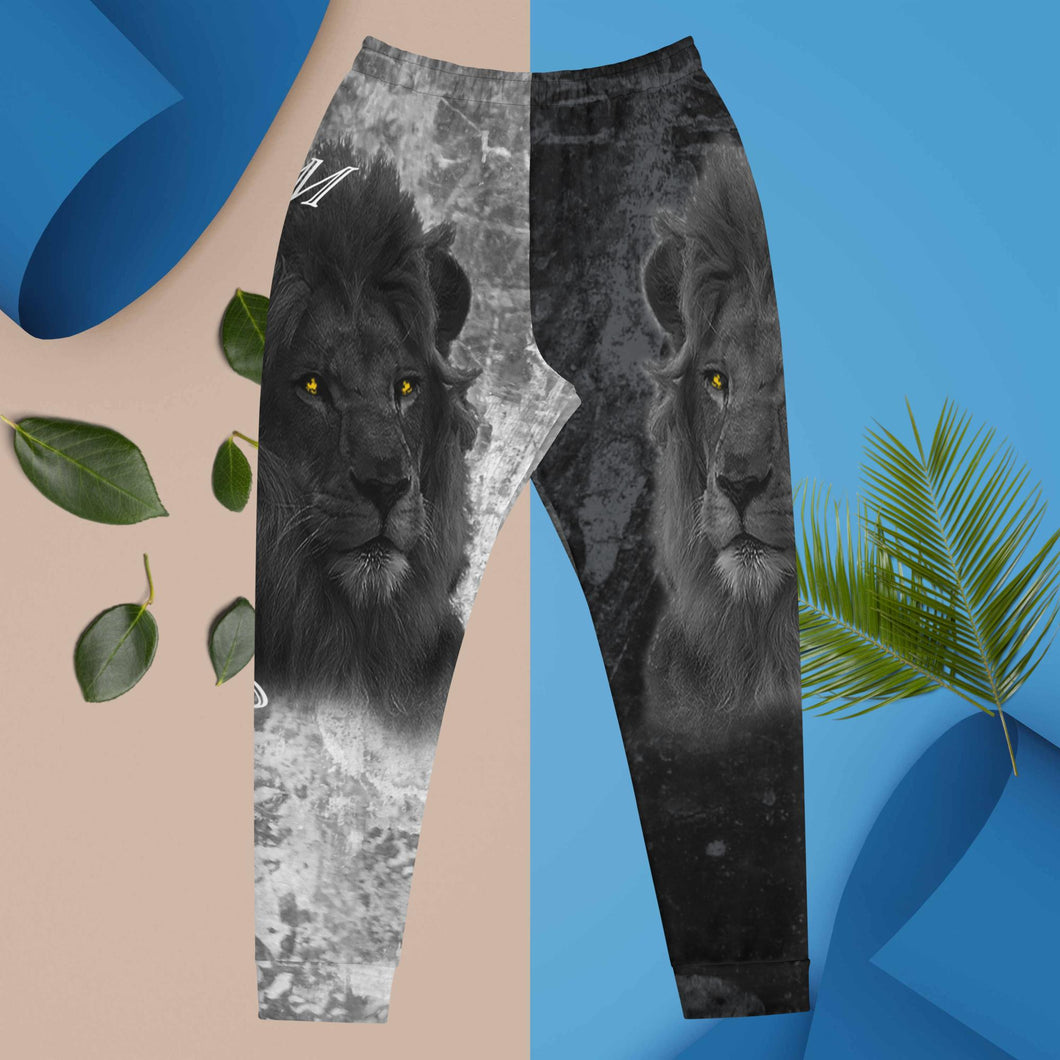 Black & White Lions - Men's Joggers