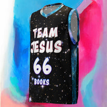 Load image into Gallery viewer, Team Jesus 66 Books - Recycled unisex basketball jersey

