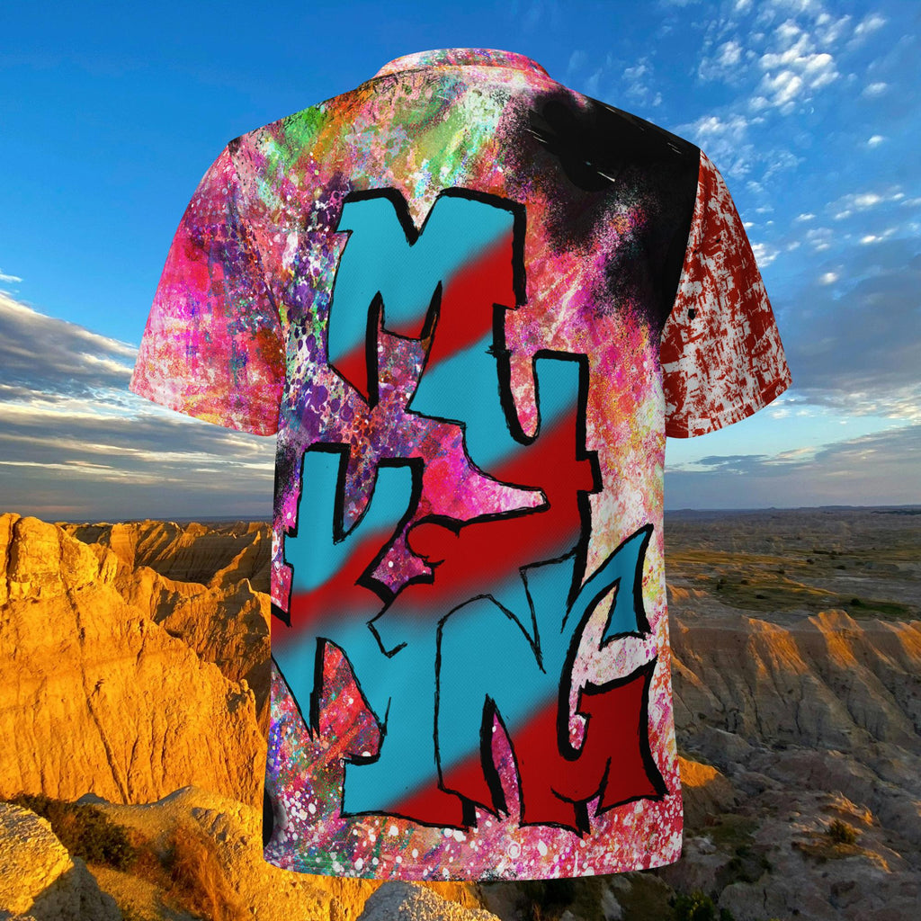 Jesus My King - Recycled unisex sports jersey