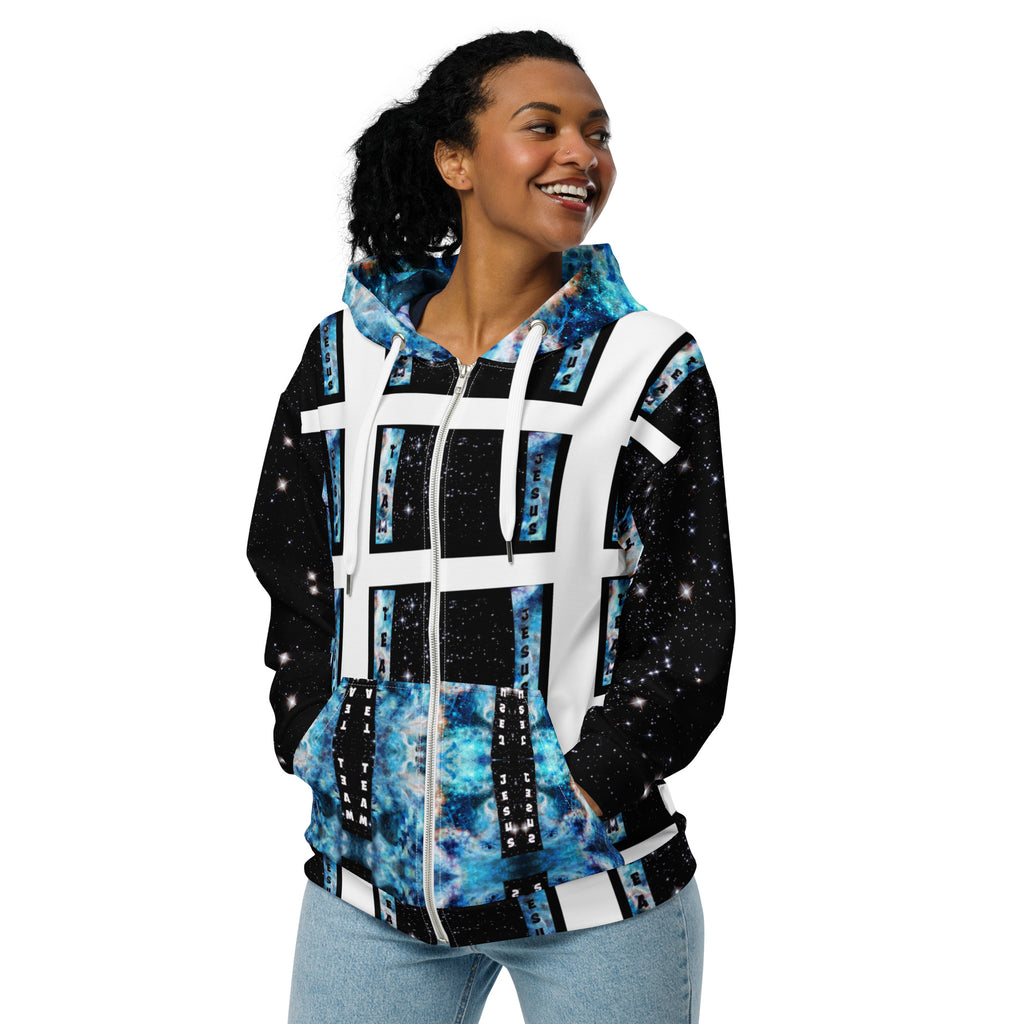 Team Jesus - Unisex zip hoodie (Sizes Run Small)