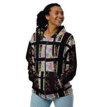 Load image into Gallery viewer, Agape Love Wins Black - Unisex zip hoodie
