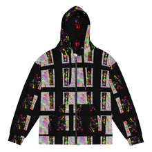 Load image into Gallery viewer, Agape Love Wins Black - Unisex zip hoodie
