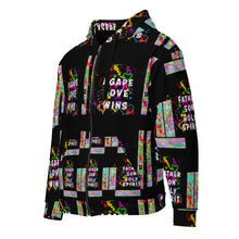 Load image into Gallery viewer, Agape Love Wins - Unisex zip hoodie
