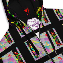 Load image into Gallery viewer, Agape Love Wins Black - Unisex zip hoodie
