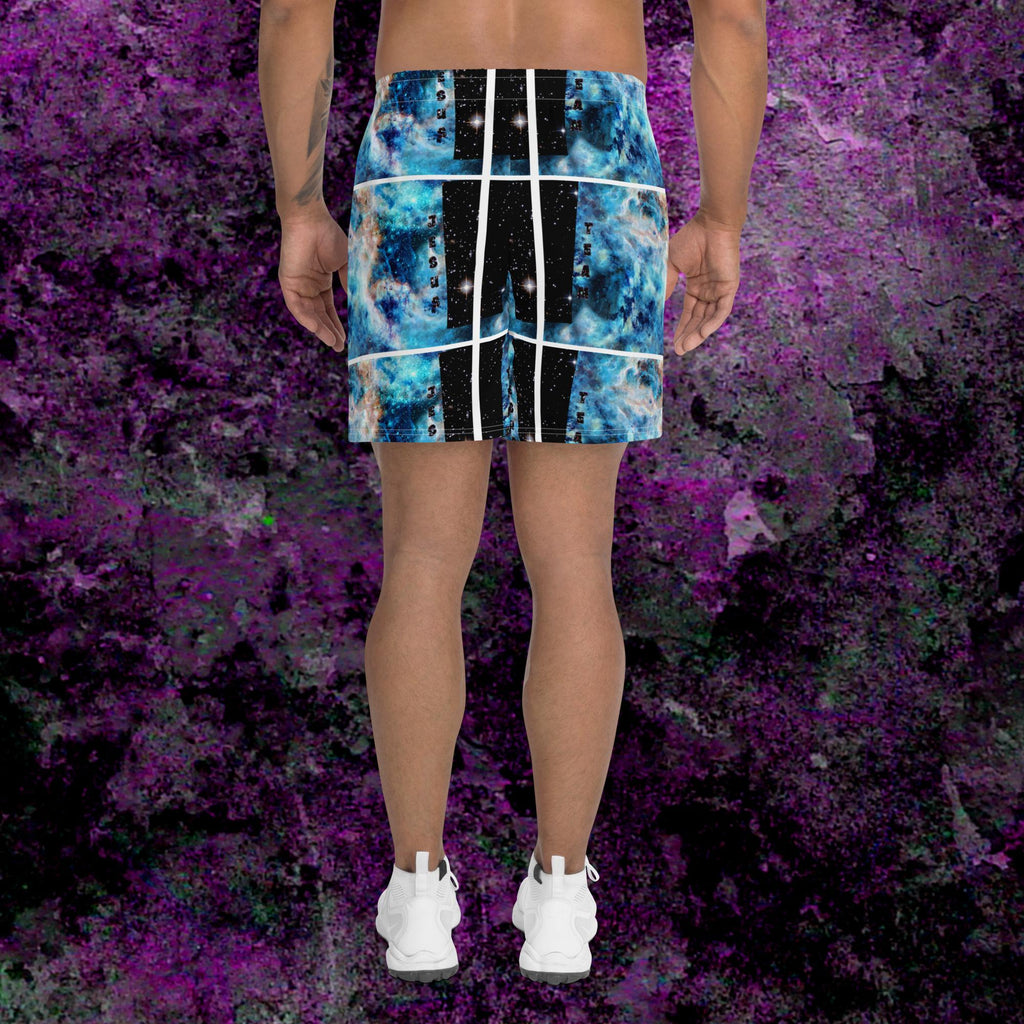Only Team Jesus Turquoise - All-Over Print Unisex Athletic Long Shorts