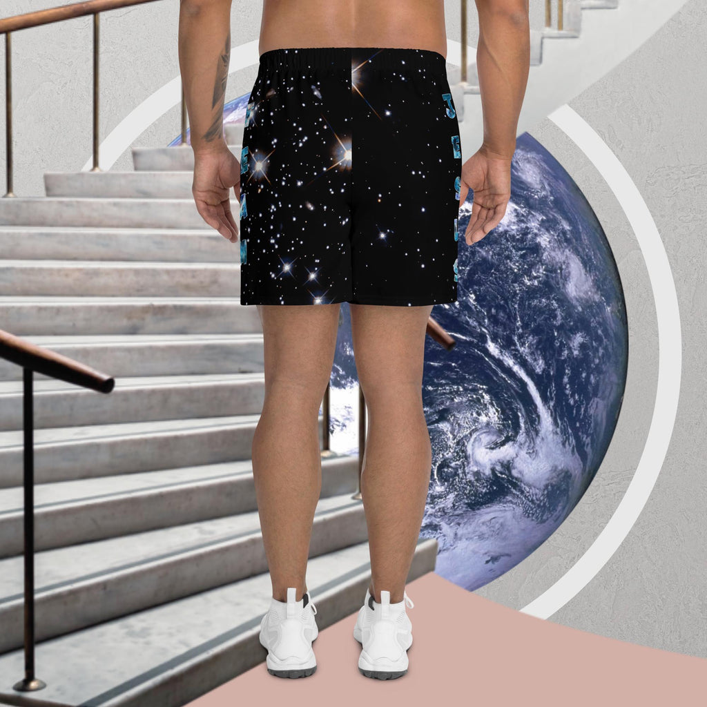 Team Jesus Space - All-Over Print Unisex Athletic Long Shorts