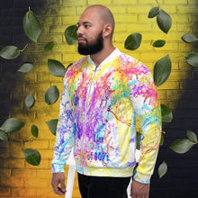 Load image into Gallery viewer, I See Evidence of God’s Goodness White - Unisex Bomber Jacket
