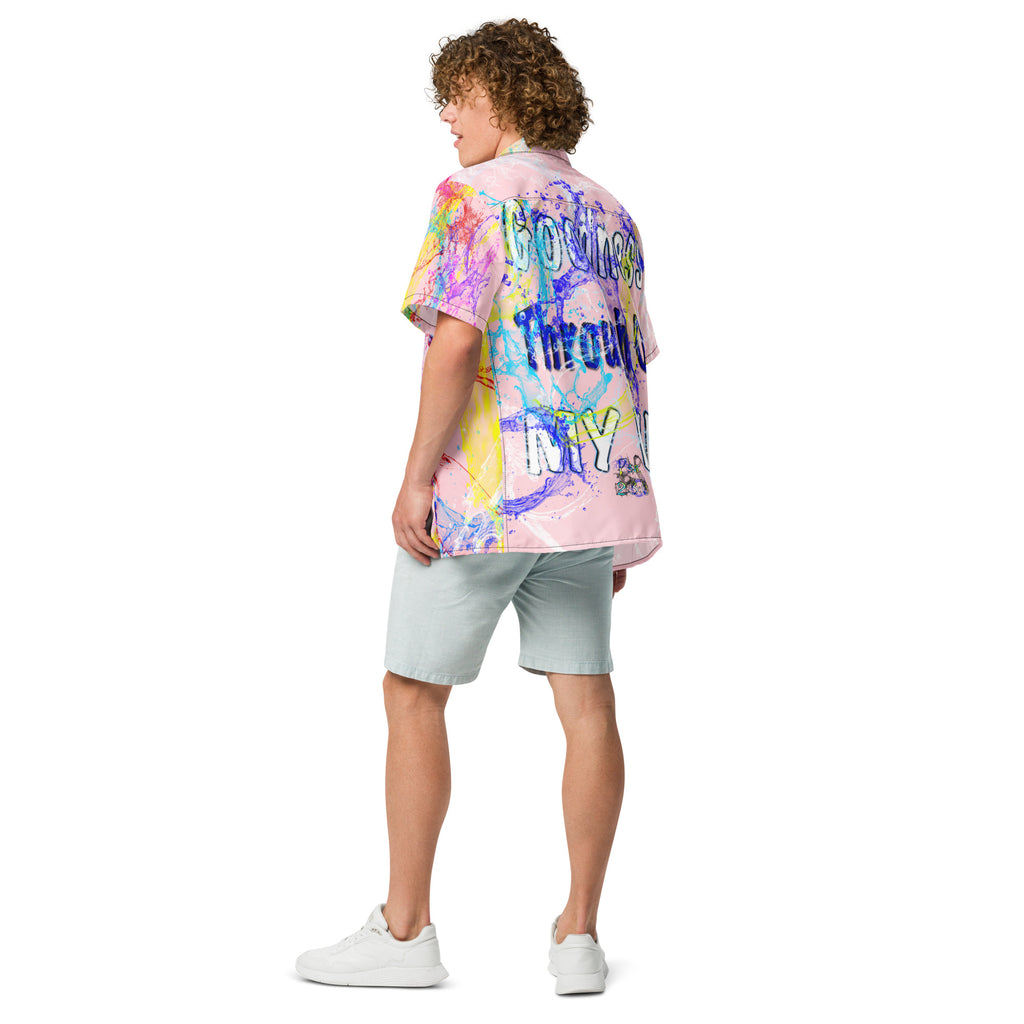 I See Evidence - Unisex Button Up Short-Sleeve Shirt (Sizes Run Small)