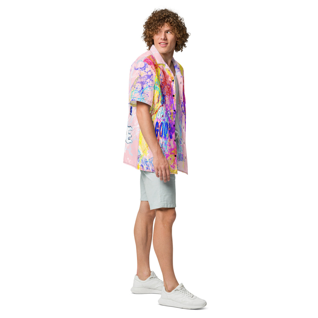 I See Evidence - Unisex Button Up Short-Sleeve Shirt (Sizes Run Small)