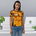 I Am On Fire 4-JESUS Jer. Women's T-shirt