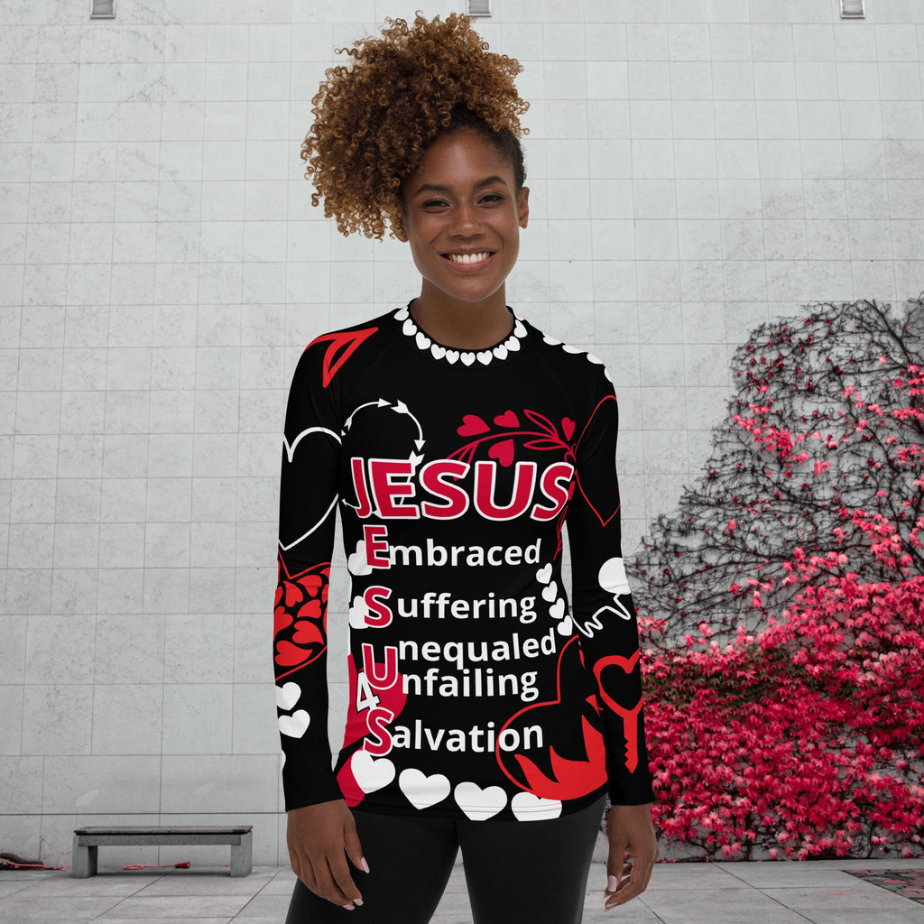 Jesus - Women's Rash Guard