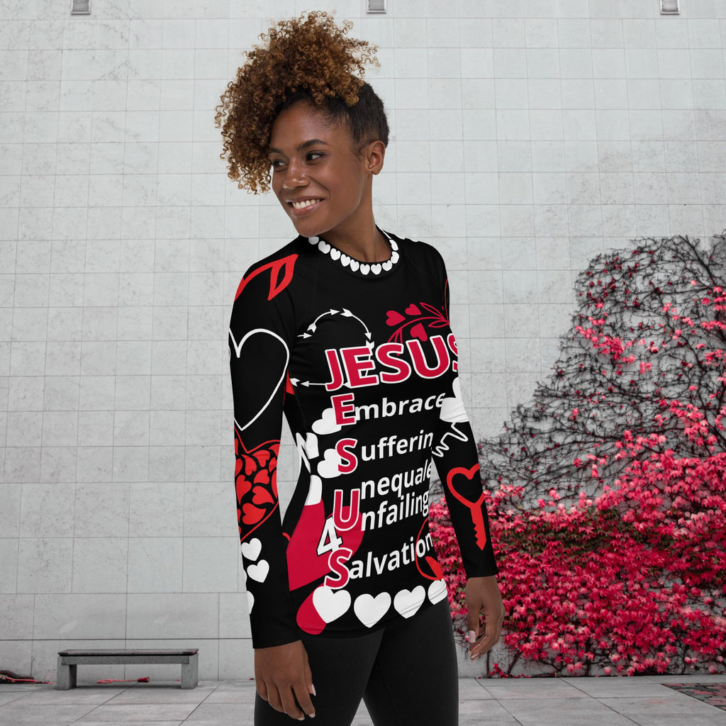 Jesus - Women's Rash Guard