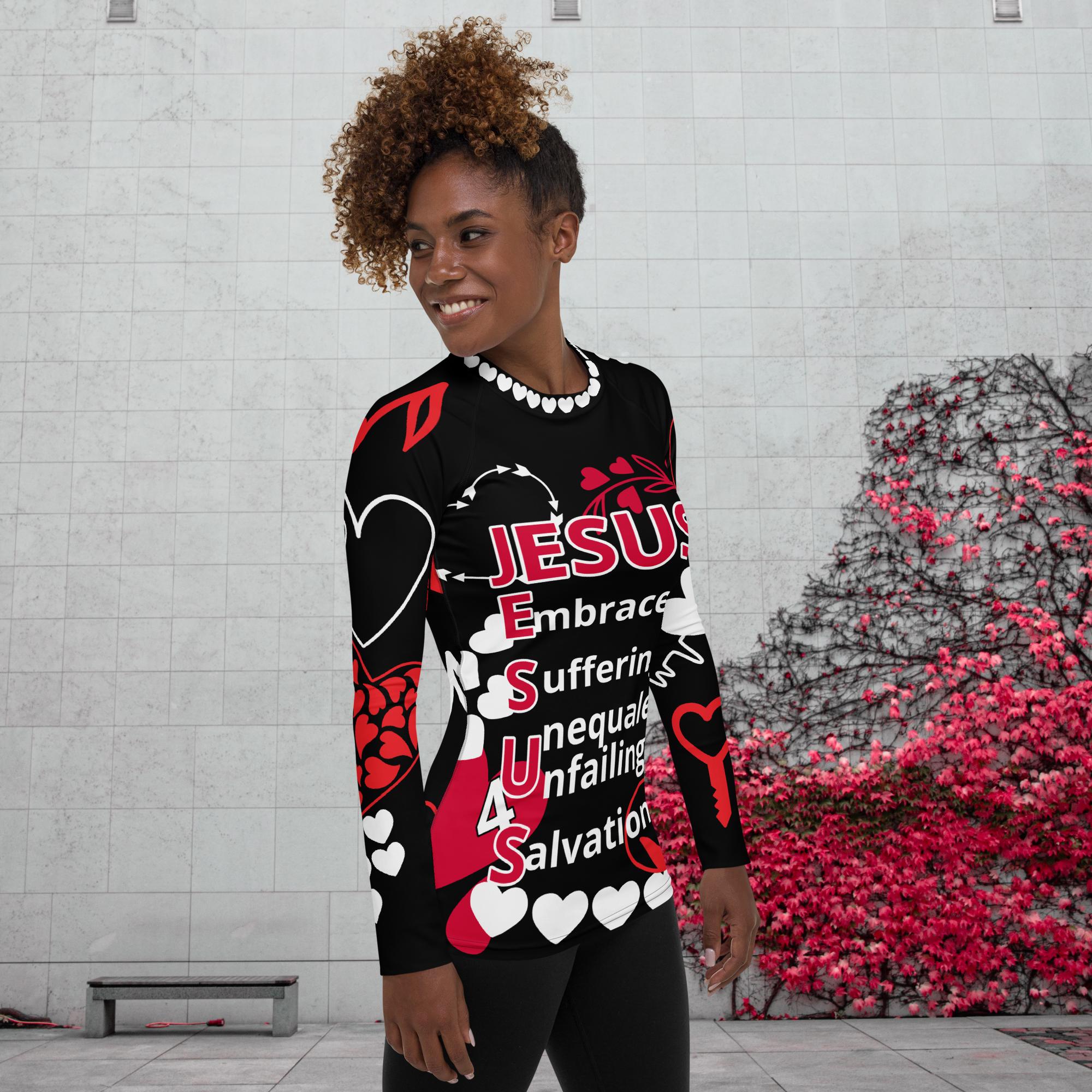 Jesus - Women's Rash Guard
