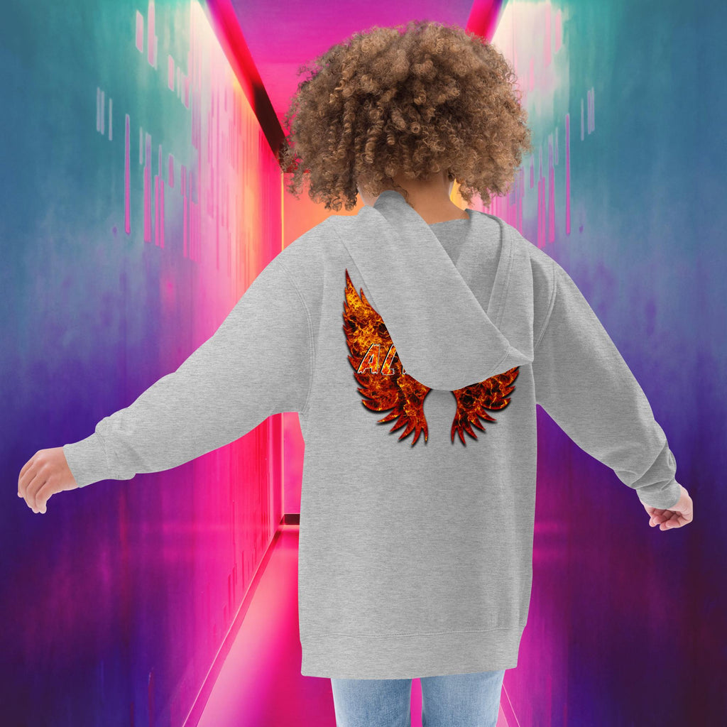 Protected By God Always - Kids fleece hoodie Cotton Heritage Y2550