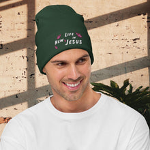 Load image into Gallery viewer, New Life in JESUS - Embroidered Beanie
