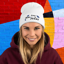 Load image into Gallery viewer, New Life in JESUS - Embroidered Beanie
