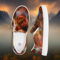 Jesus the Lion of Judah - Lord & Kings Protector - Men’s slip-on canvas shoes