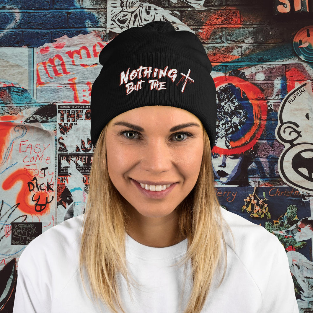 Nothing But The Blood - Pom-Pom Beanie