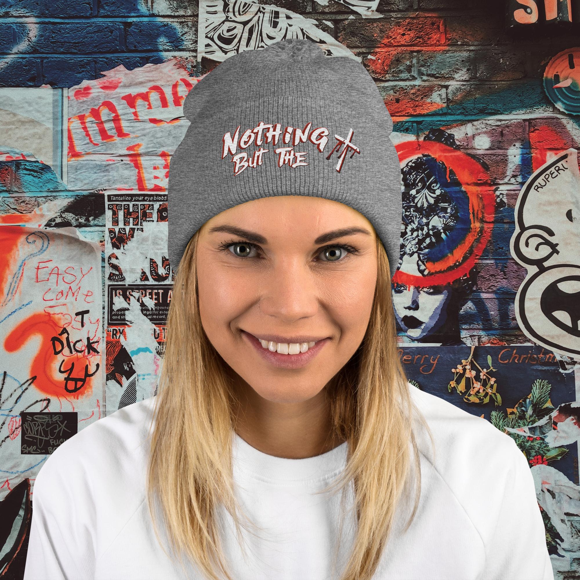 Nothing But The Blood - Pom-Pom Beanie