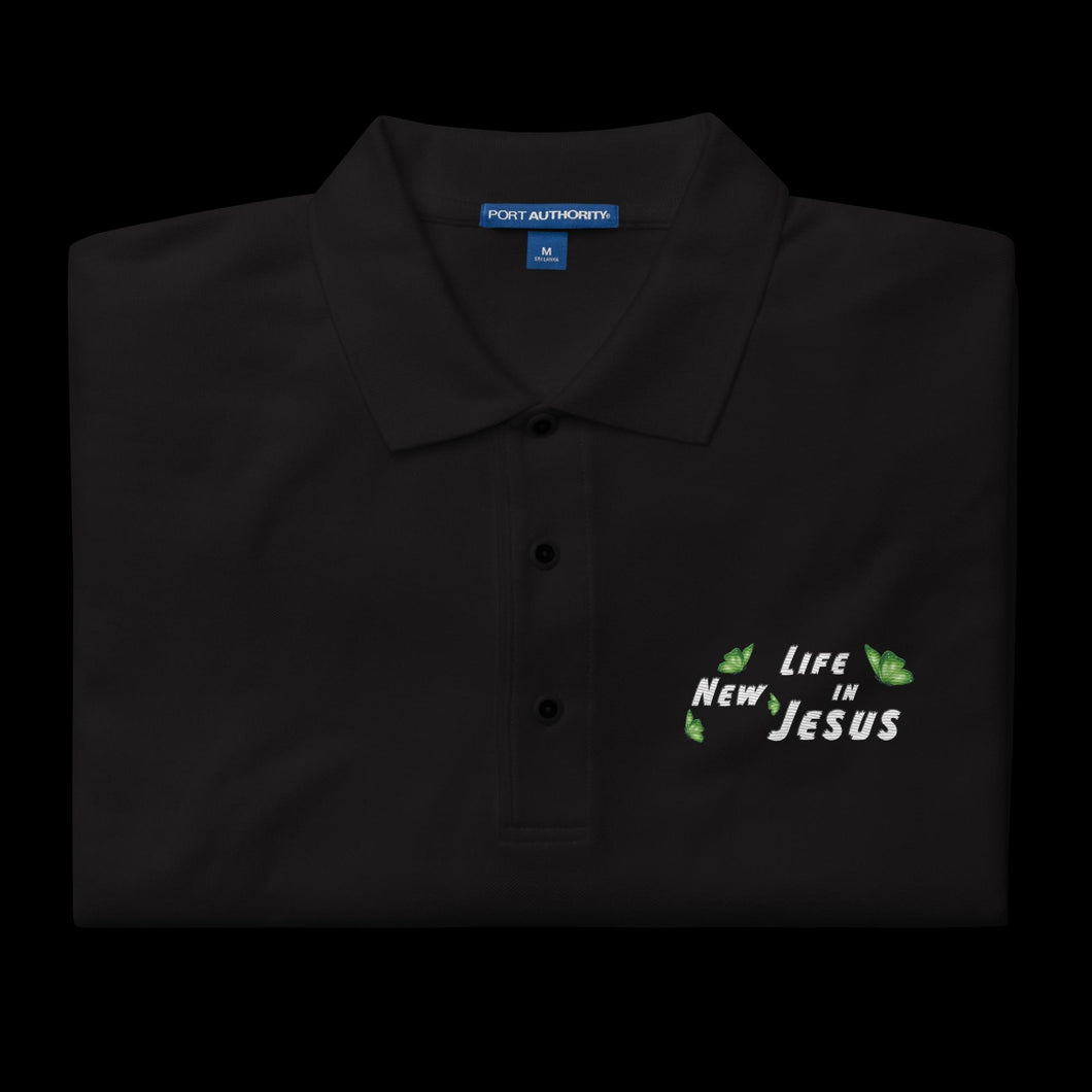 New Life In Jesus - Men's Premium Polo