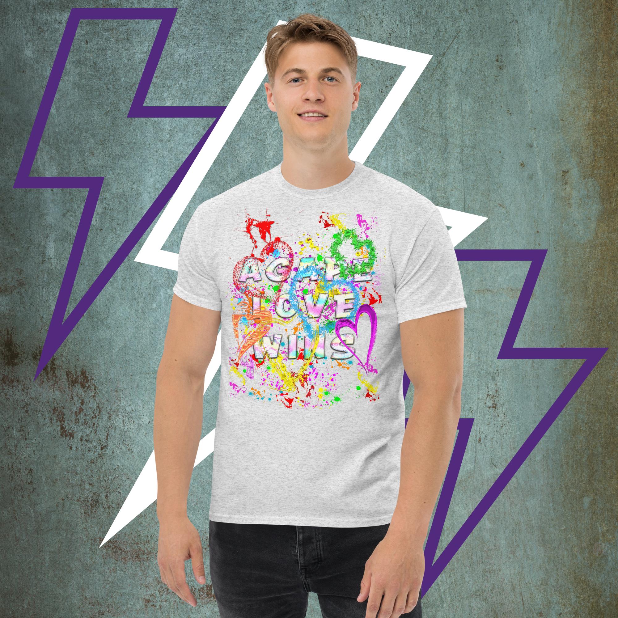 Agape Love Wins Father Son & Holy Spirit - Unisex classic tee