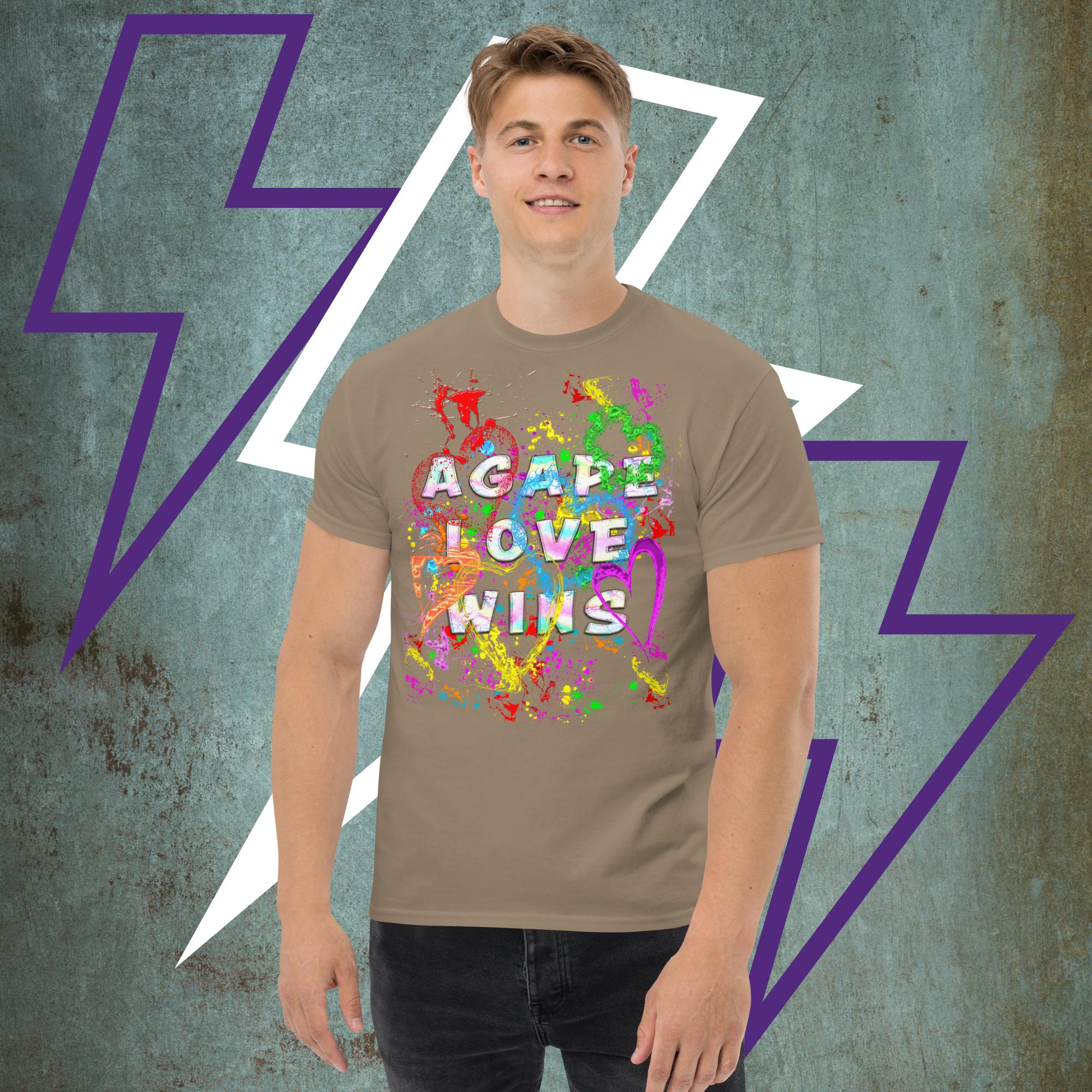 Agape Love Wins Father Son & Holy Spirit - Unisex classic tee