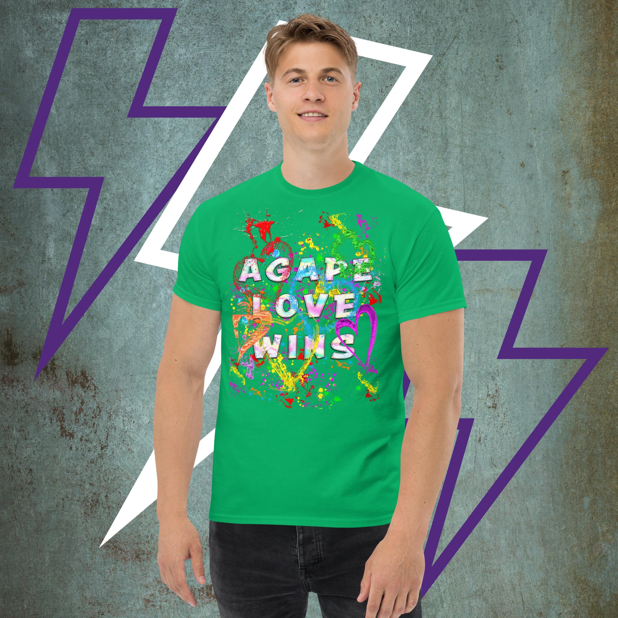 Agape Love Wins Father Son & Holy Spirit - Unisex classic tee