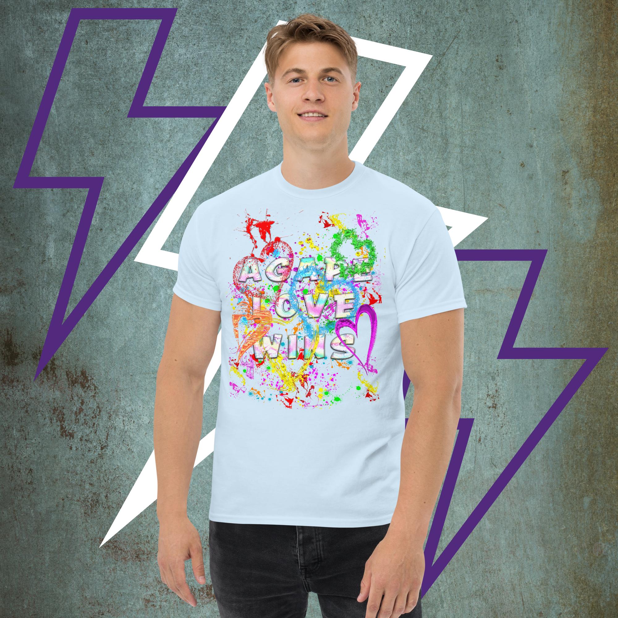 Agape Love Wins Father Son & Holy Spirit - Unisex classic tee