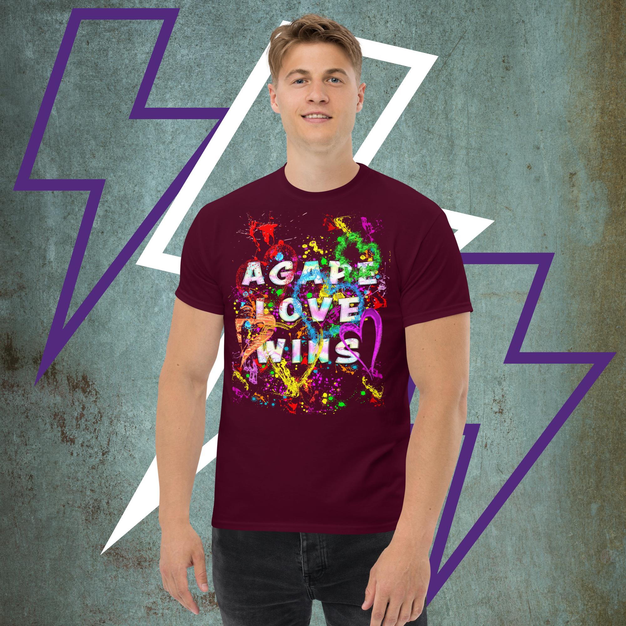 Agape Love Wins Father Son & Holy Spirit - Unisex classic tee