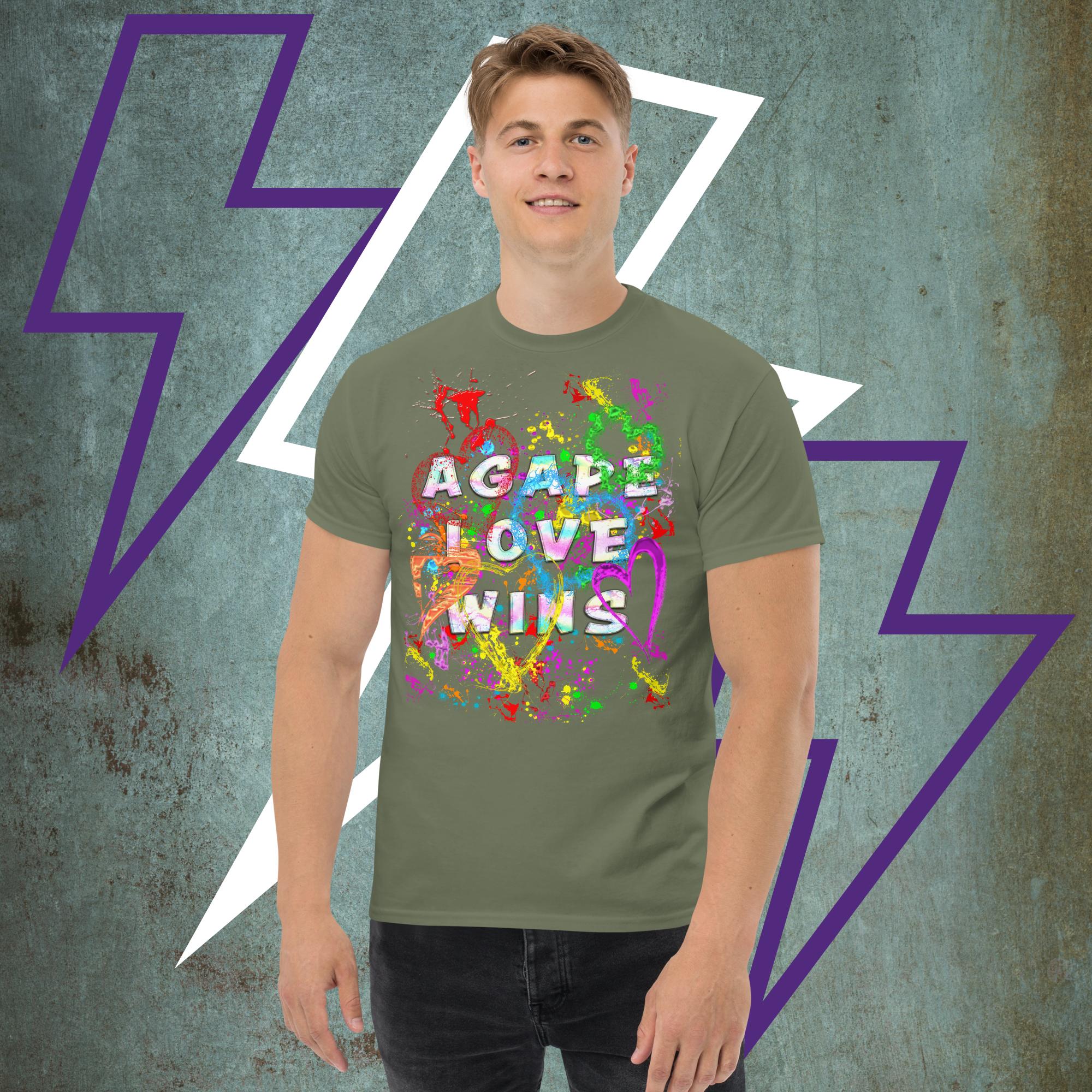 Agape Love Wins Father Son & Holy Spirit - Unisex classic tee