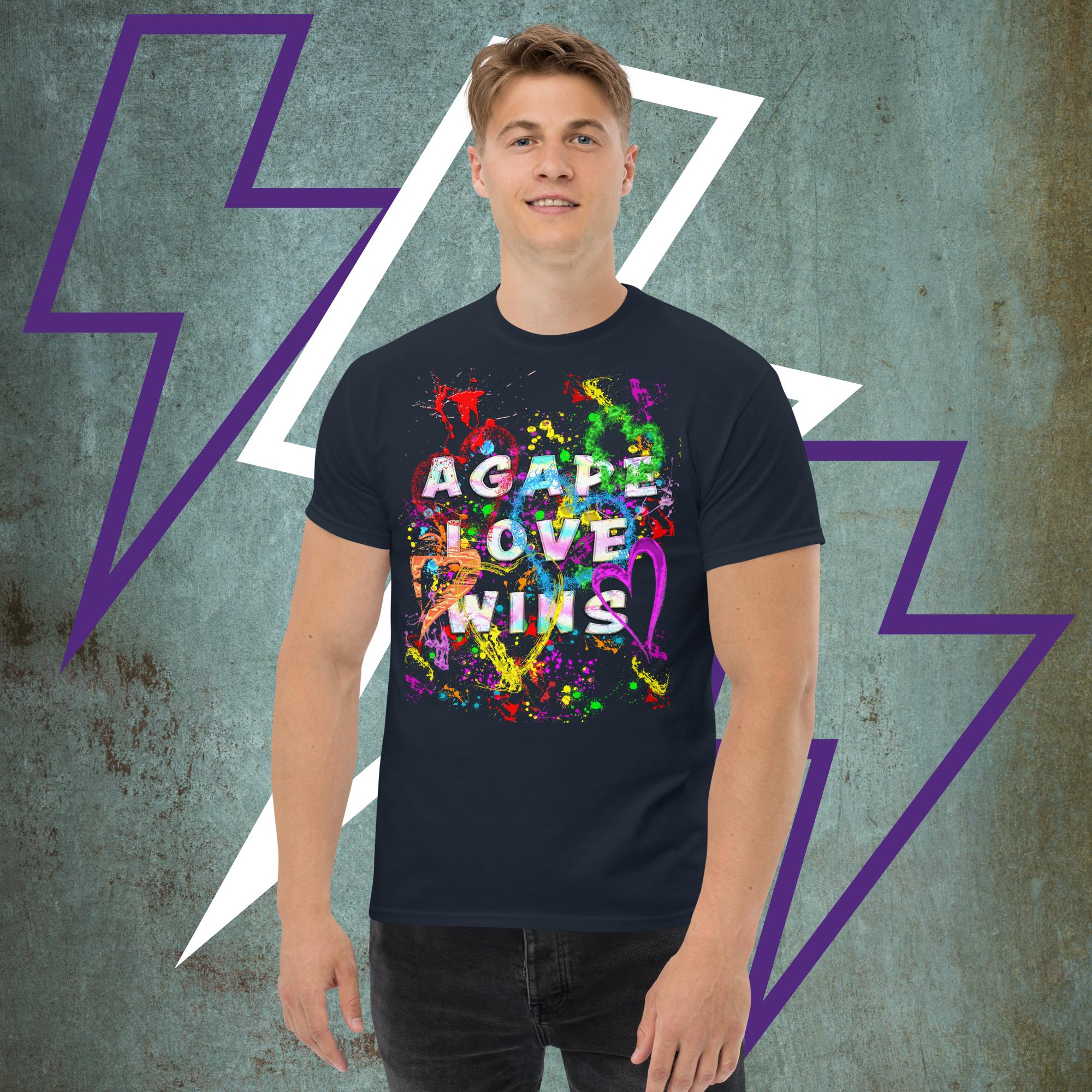 Agape Love Wins Father Son & Holy Spirit - Unisex classic tee