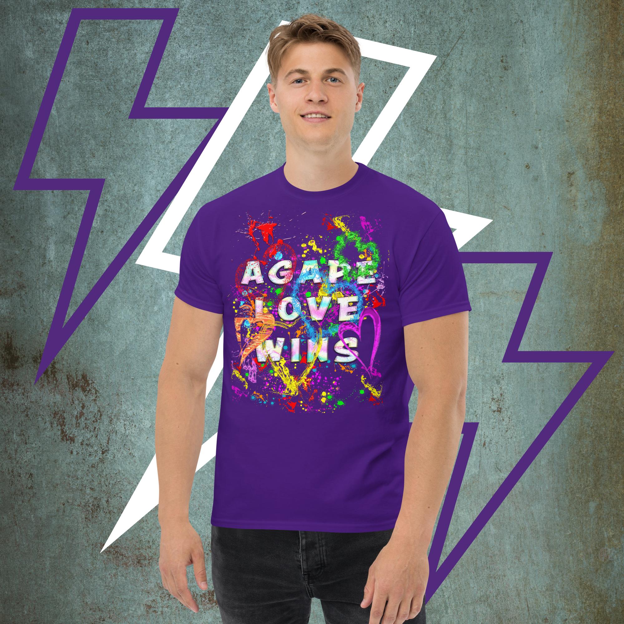 Agape Love Wins Father Son & Holy Spirit - Unisex classic tee