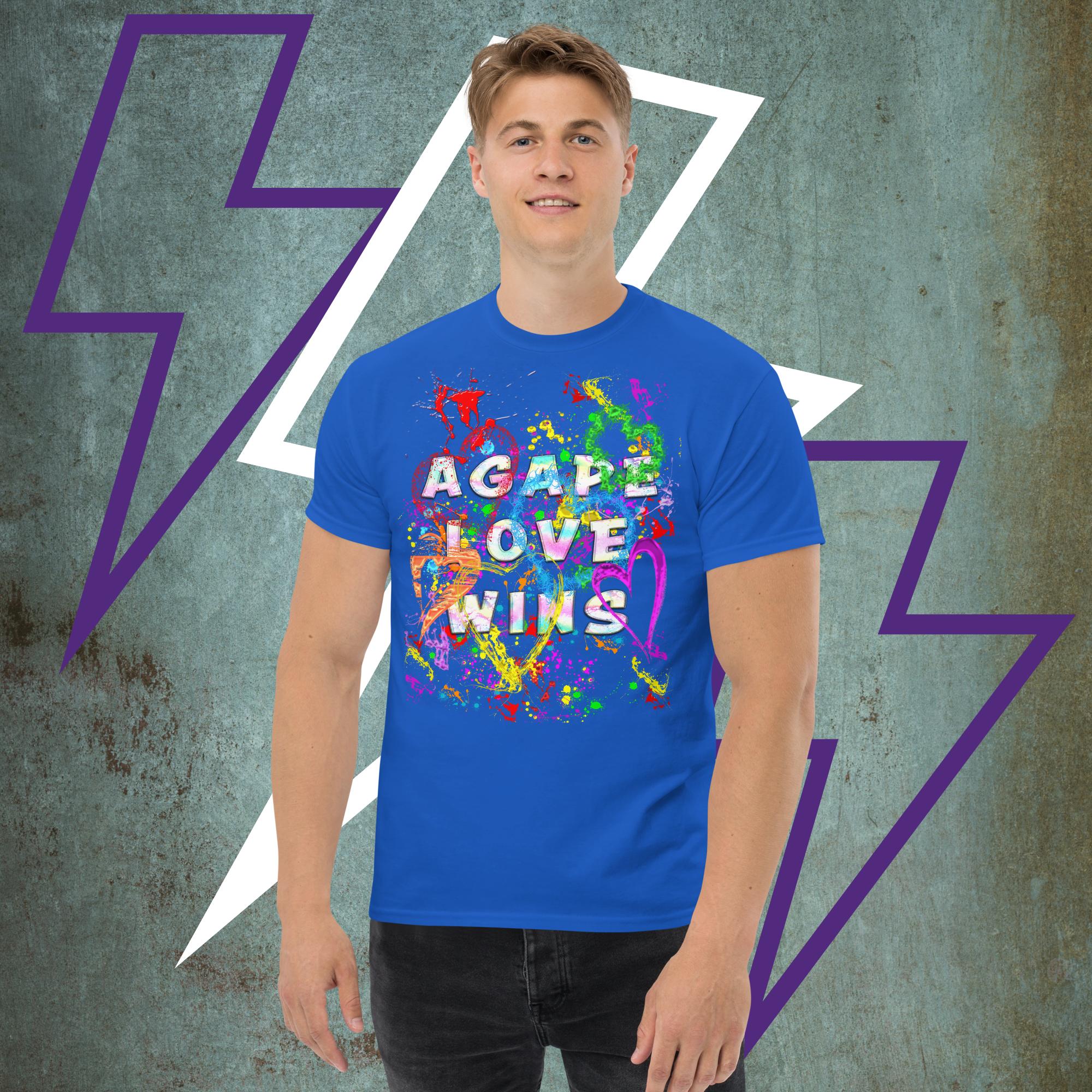 Agape Love Wins Father Son & Holy Spirit - Unisex classic tee