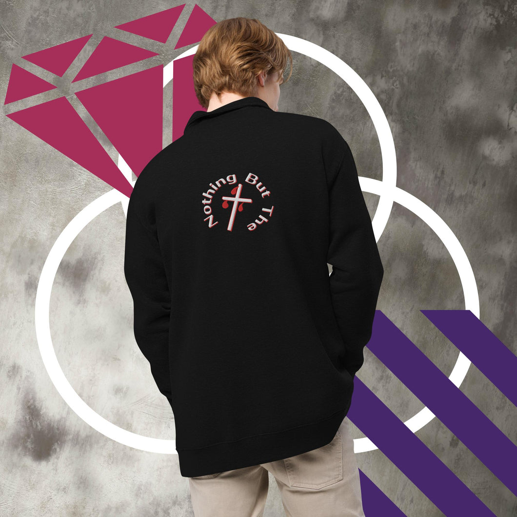 Nothing But the Blood - Unisex fleece pullover