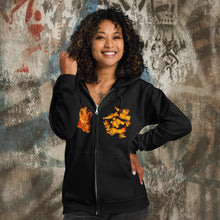 Load image into Gallery viewer, My Heart Burns - Unisex heavy blend zip hoodie
