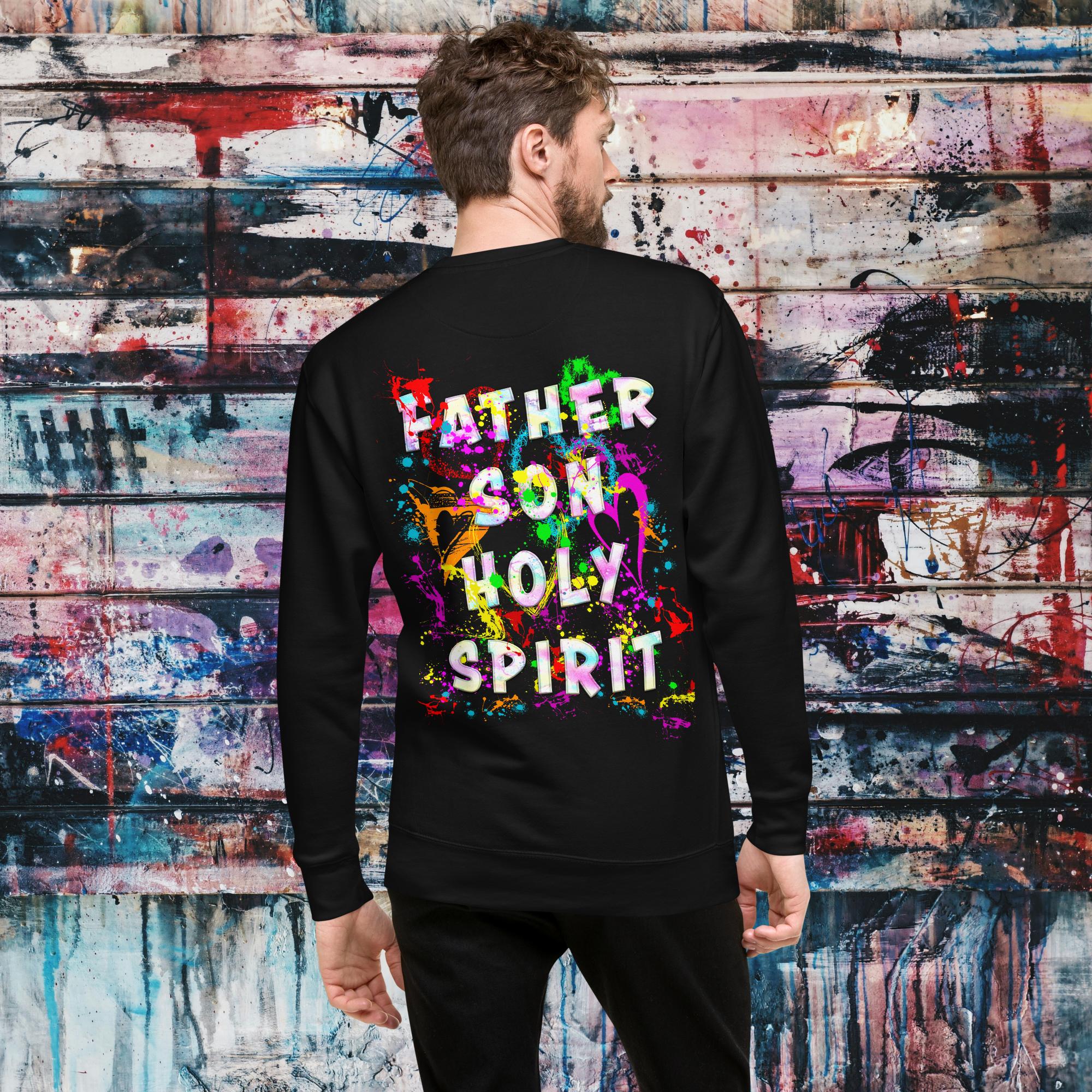 Agape Love Wins Father, Son & Holy Spirit - Unisex Premium Sweatshirt