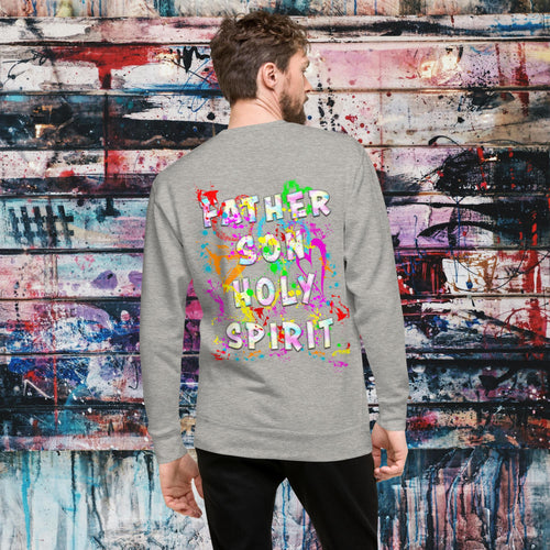 Agape Love Wins Father, Son & Holy Spirit - Unisex Premium Sweatshirt