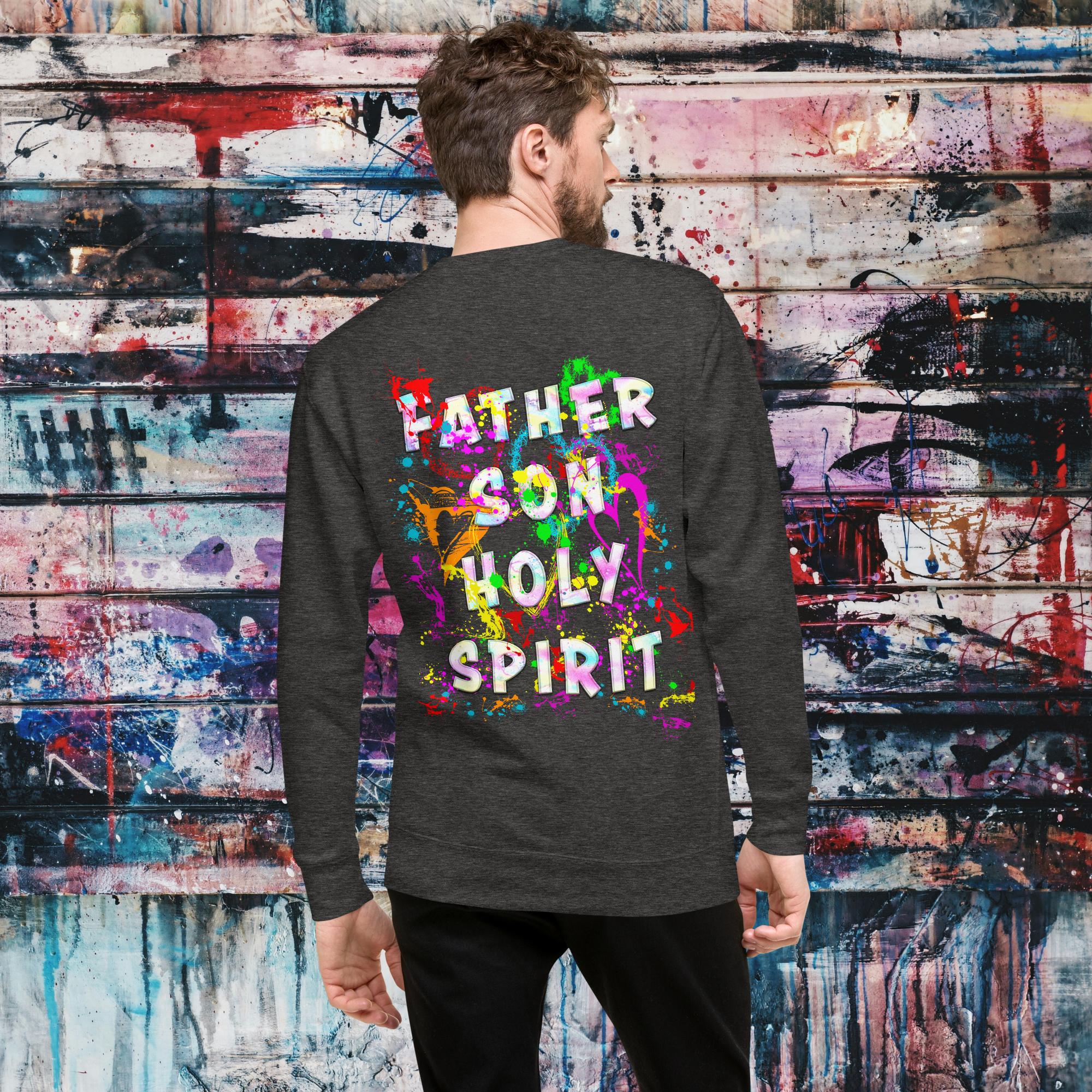 Agape Love Wins Father, Son & Holy Spirit - Unisex Premium Sweatshirt