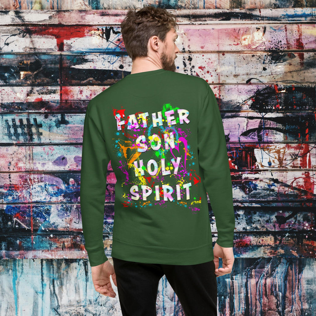 Agape Love Wins Father, Son & Holy Spirit - Unisex Premium Sweatshirt