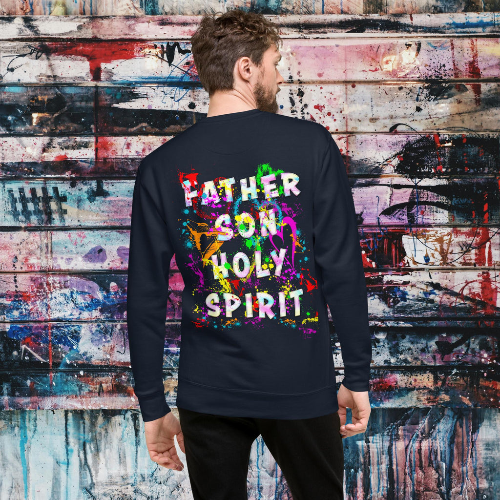 Agape Love Wins Father, Son & Holy Spirit - Unisex Premium Sweatshirt