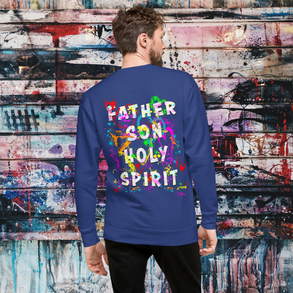 Agape Love Wins Father, Son & Holy Spirit - Unisex Premium Sweatshirt