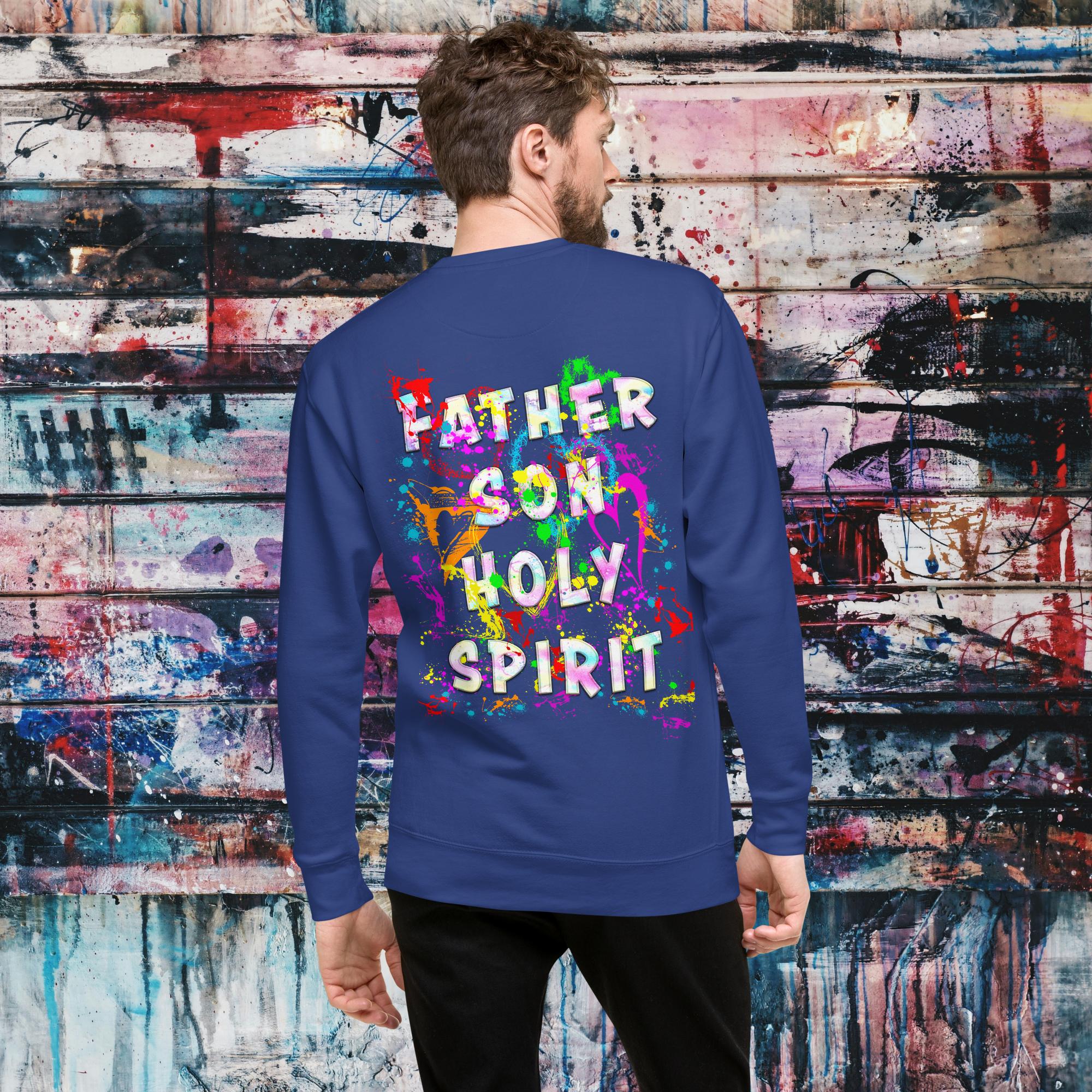 Agape Love Wins Father, Son & Holy Spirit - Unisex Premium Sweatshirt