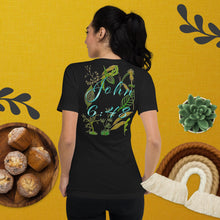 Load image into Gallery viewer, Jesus Bread of Life John 6:48 - Unisex Short Sleeve V-Neck T-Shirt
