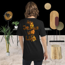 Load image into Gallery viewer, Know Jesus Know Life - No Jesus No Life - Unisex Short Sleeve V-Neck T-Shirt
