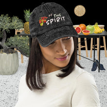 Load image into Gallery viewer, Fruit of the Spirit - Vintage Cotton Twill Cap
