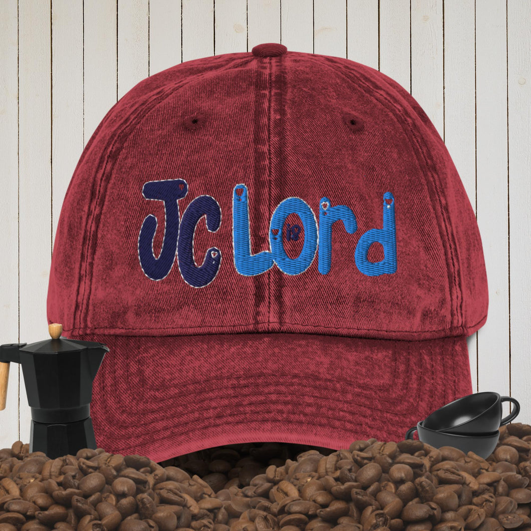 JC is Lord - Vintage Cotton Twill Cap