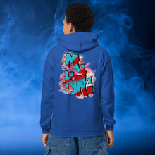 Load image into Gallery viewer, Jesus My King - Youth heavy blend hoodie
