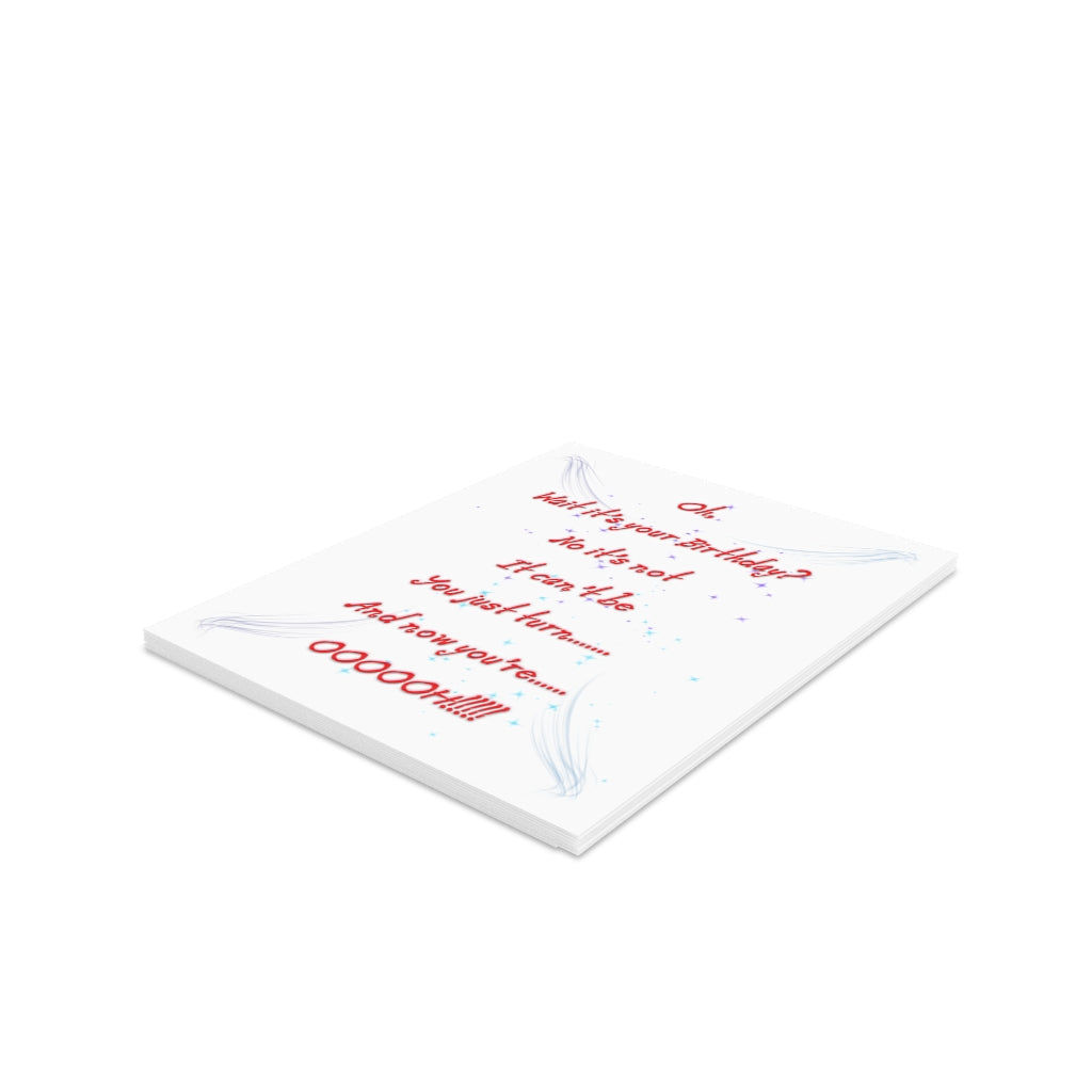 Happy Birthday To You Anyone - Greeting cards (8, 16, and 24 pcs)