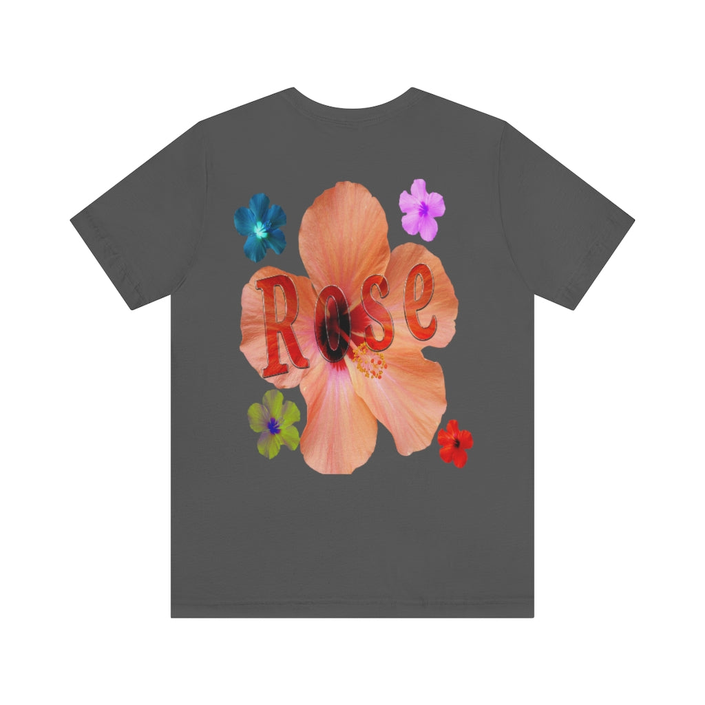 JESUS the Bread of Life & Rose - Unisex Jersey Short Sleeve Tee